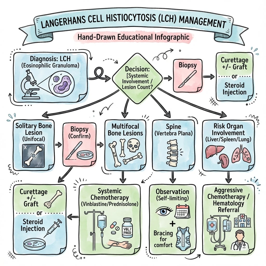 Management algorithm for Langerhans Cell Histiocytosis