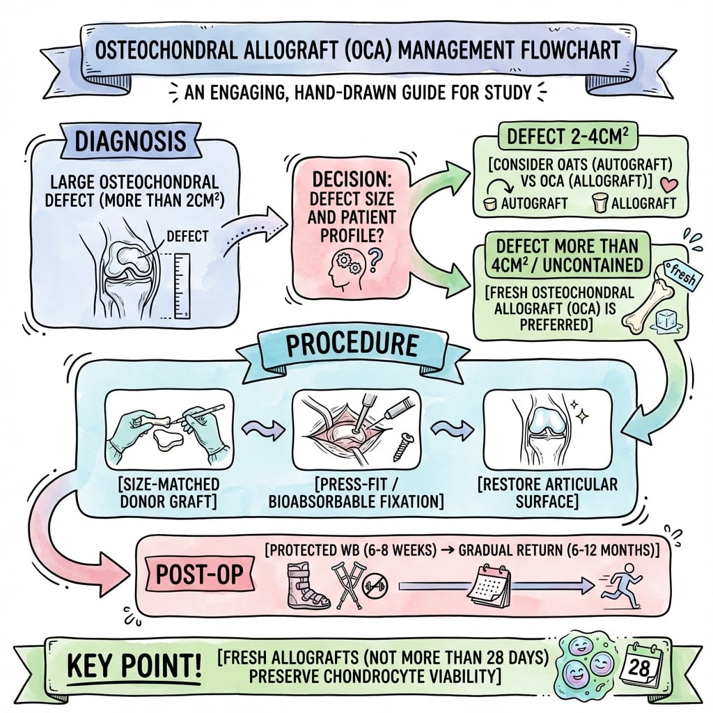 osteochondral allograft management algorithm