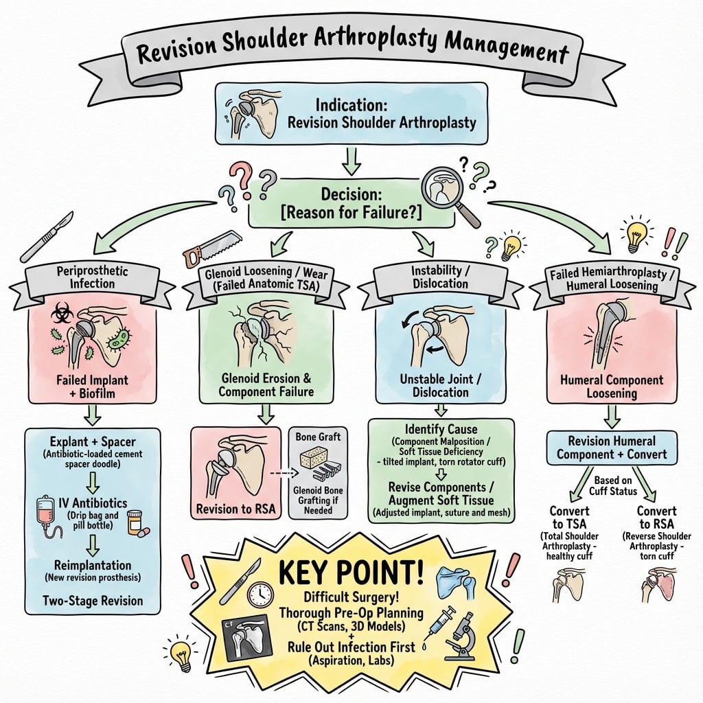 revision shoulder arthroplasty management algorithm