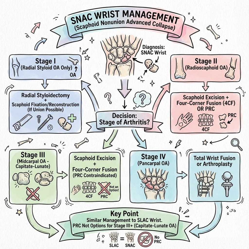 scaphoid nonunion advanced collapse management algorithm