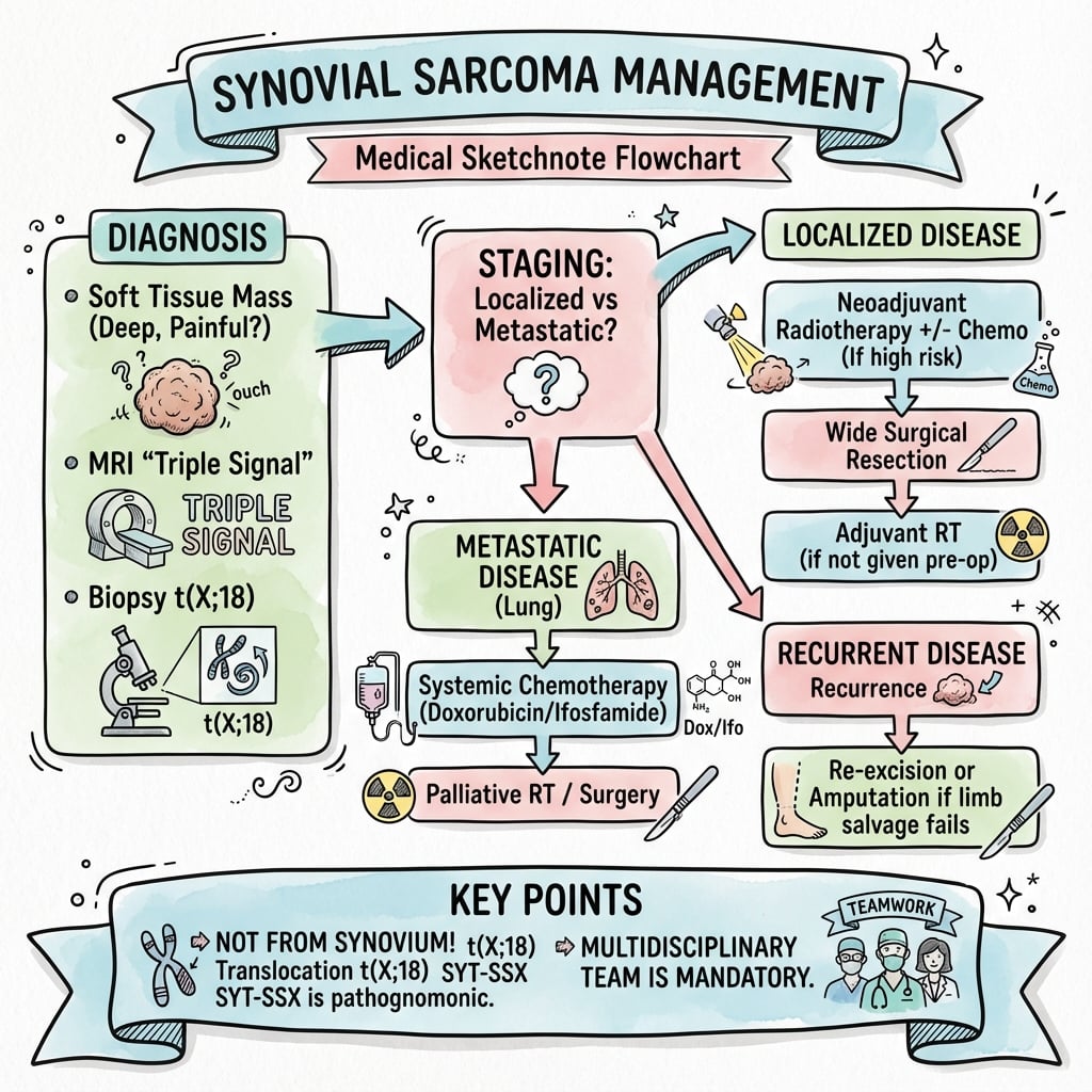 synovial sarcoma management algorithm