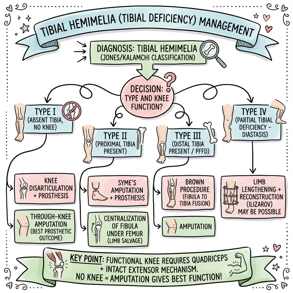 tibial hemimelia management algorithm