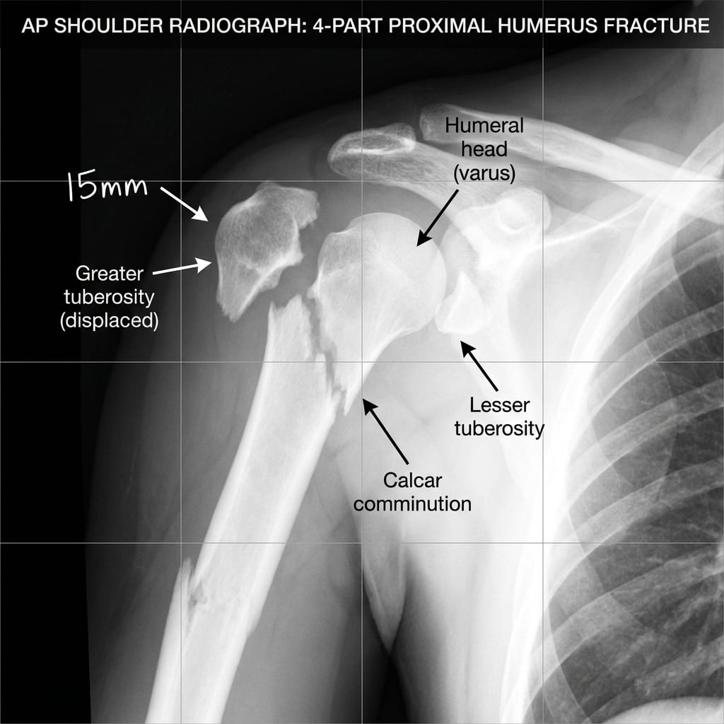 Clinical image for Proximal Humerus Fracture
