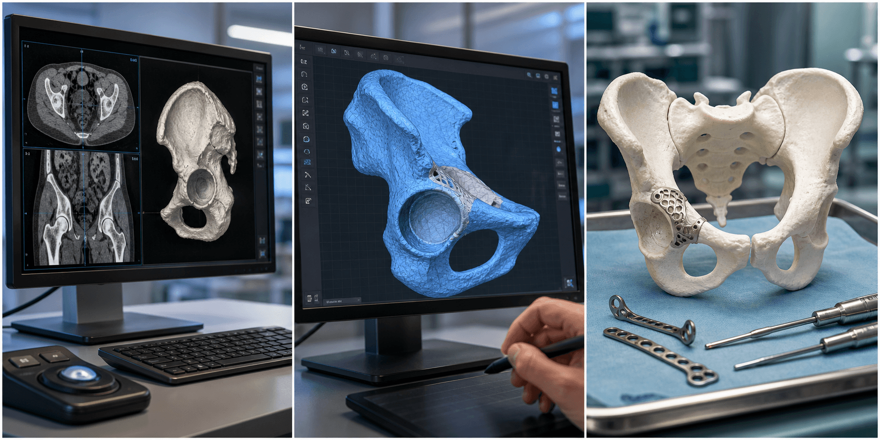 3D printing from imaging visual summary for Workflow Overview
