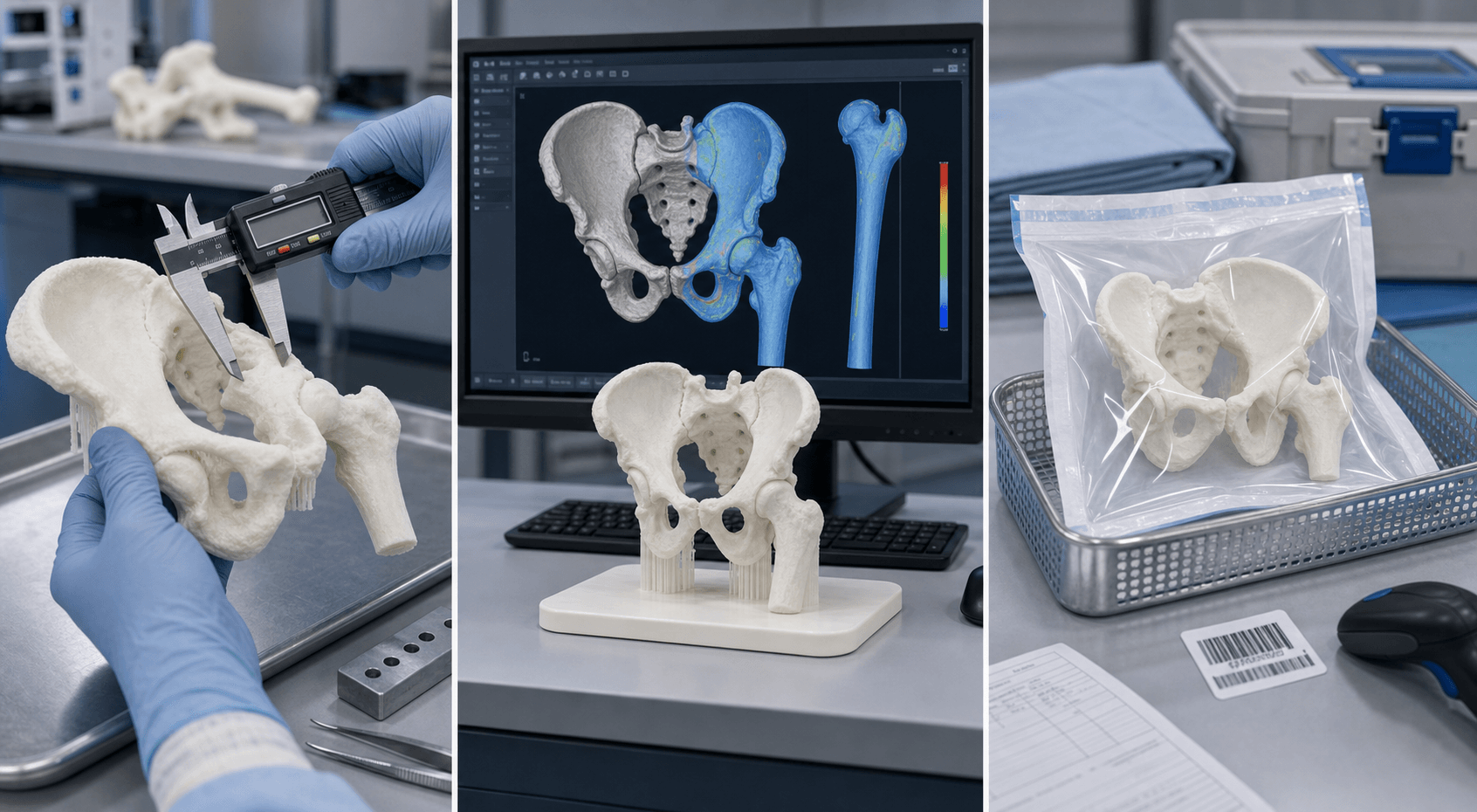 3D printing from imaging visual summary for Quality Assurance