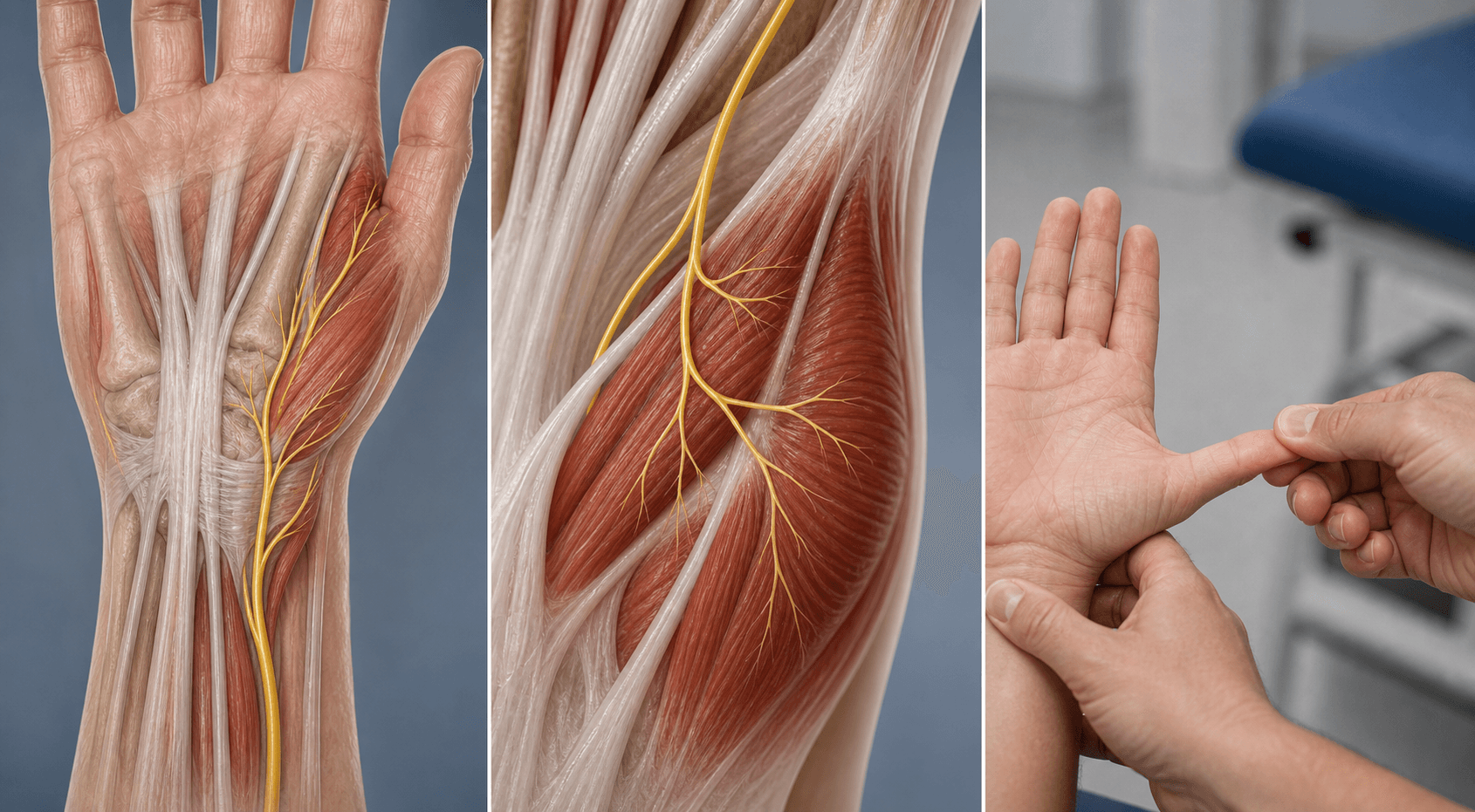 Abductor digiti minimi visual summary for Nerve Supply