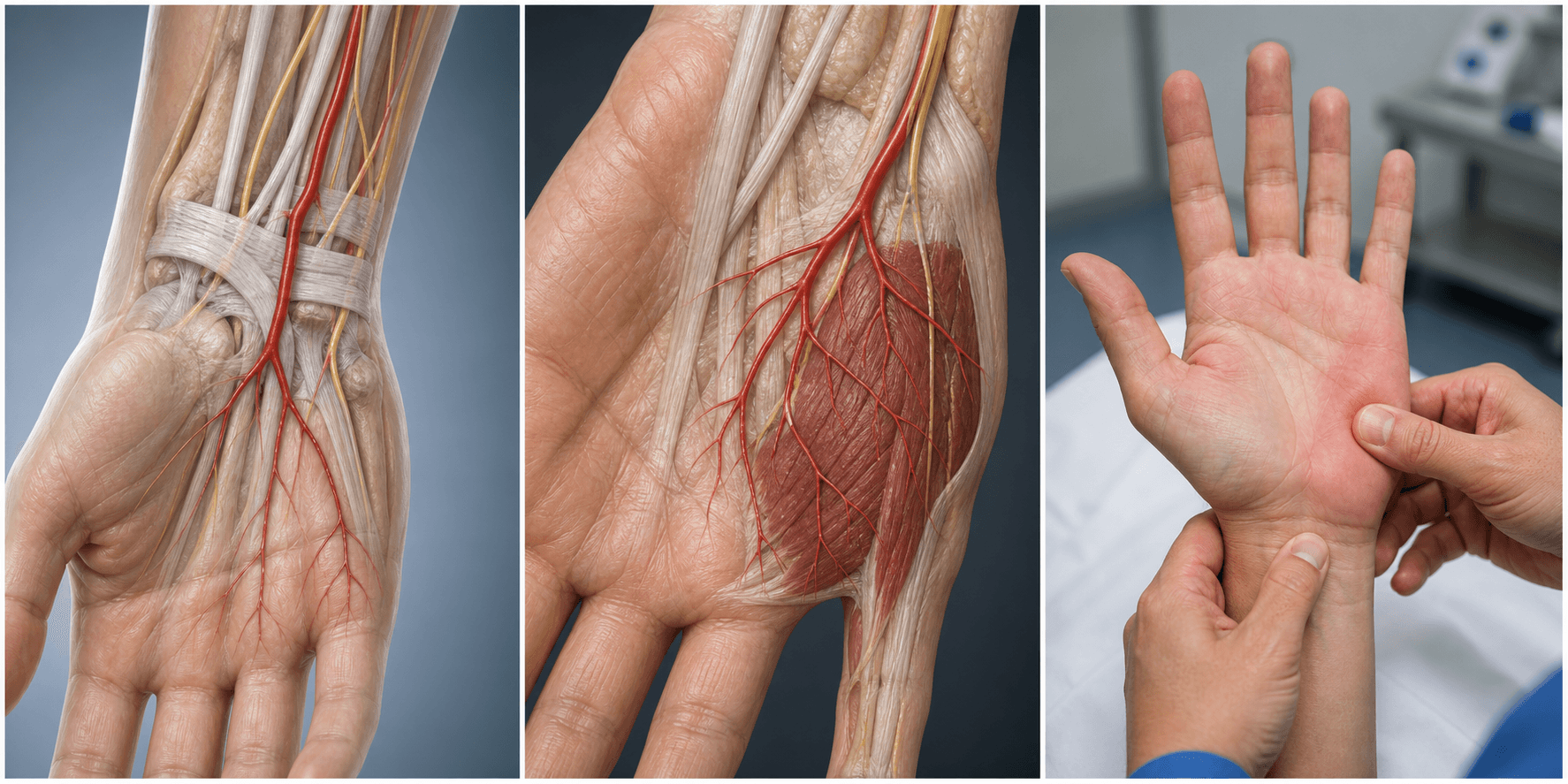 Abductor digiti minimi visual summary for Blood Supply
