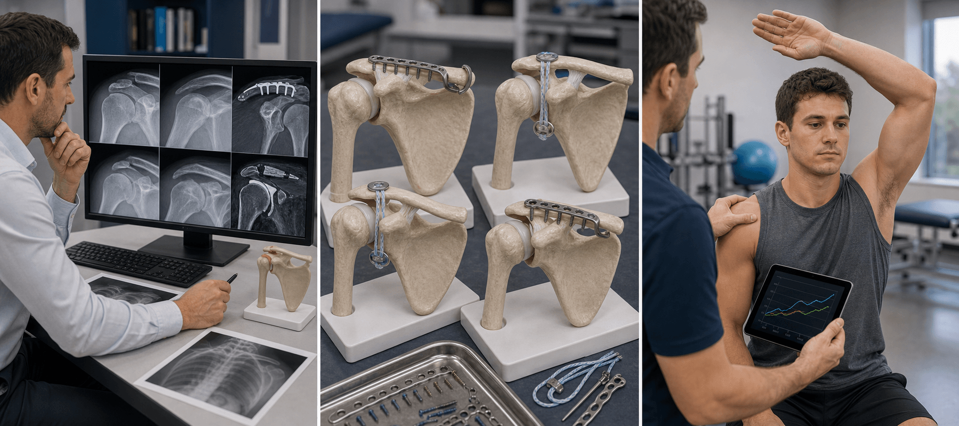 AC joint injuries visual summary for Evidence Base