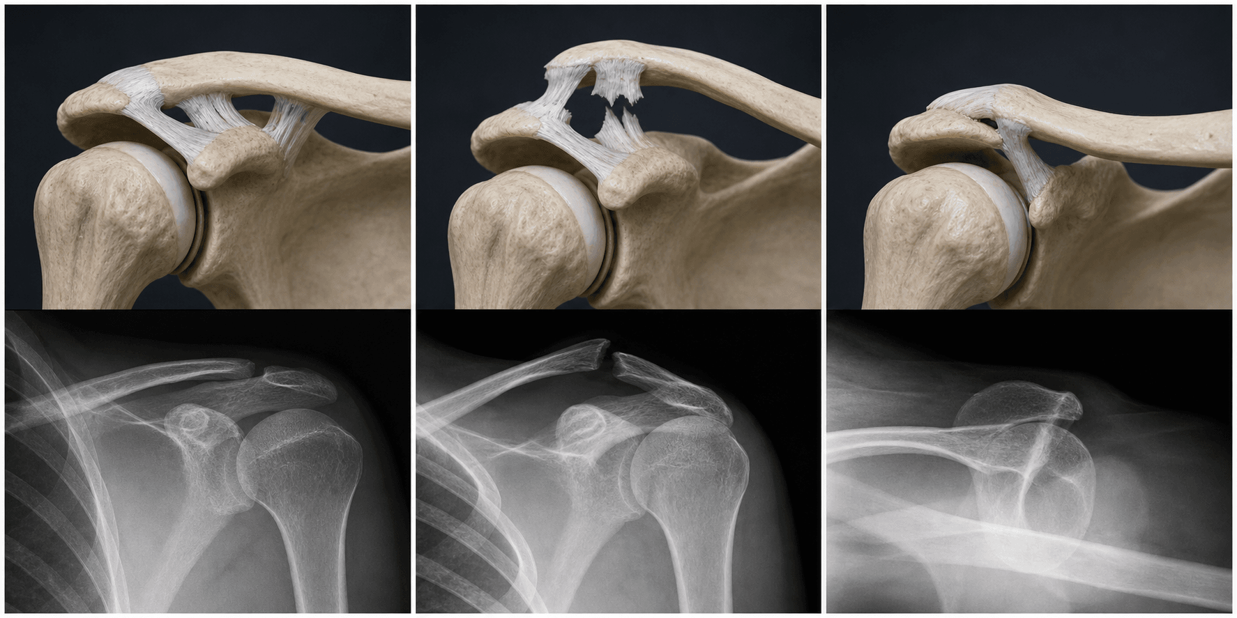 AC joint injuries in athletes visual summary for Classification Systems