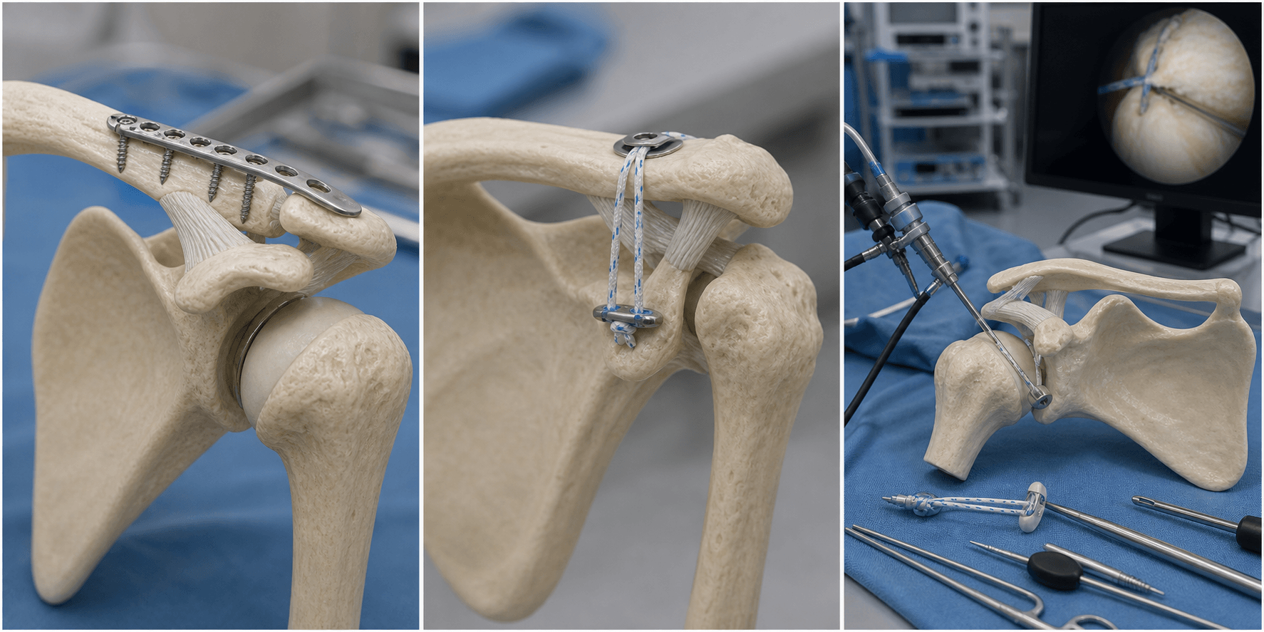AC joint injuries in athletes visual summary for Surgical Techniques for Athletes
