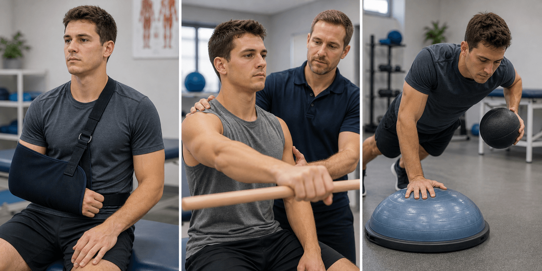 AC joint injuries in athletes visual summary for Postoperative Care and Return to Play