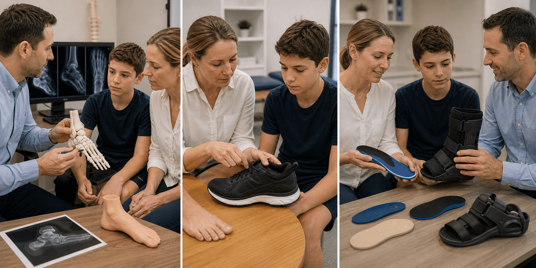 Accessory navicular visual summary for Parent's Guide: Frequently Asked Questions