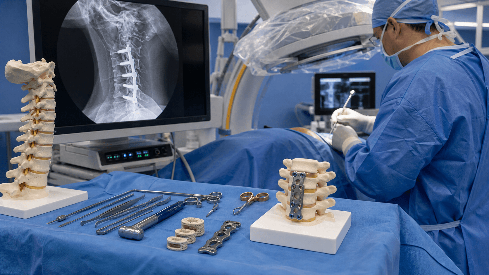 ACDF visual summary for Surgical Technique