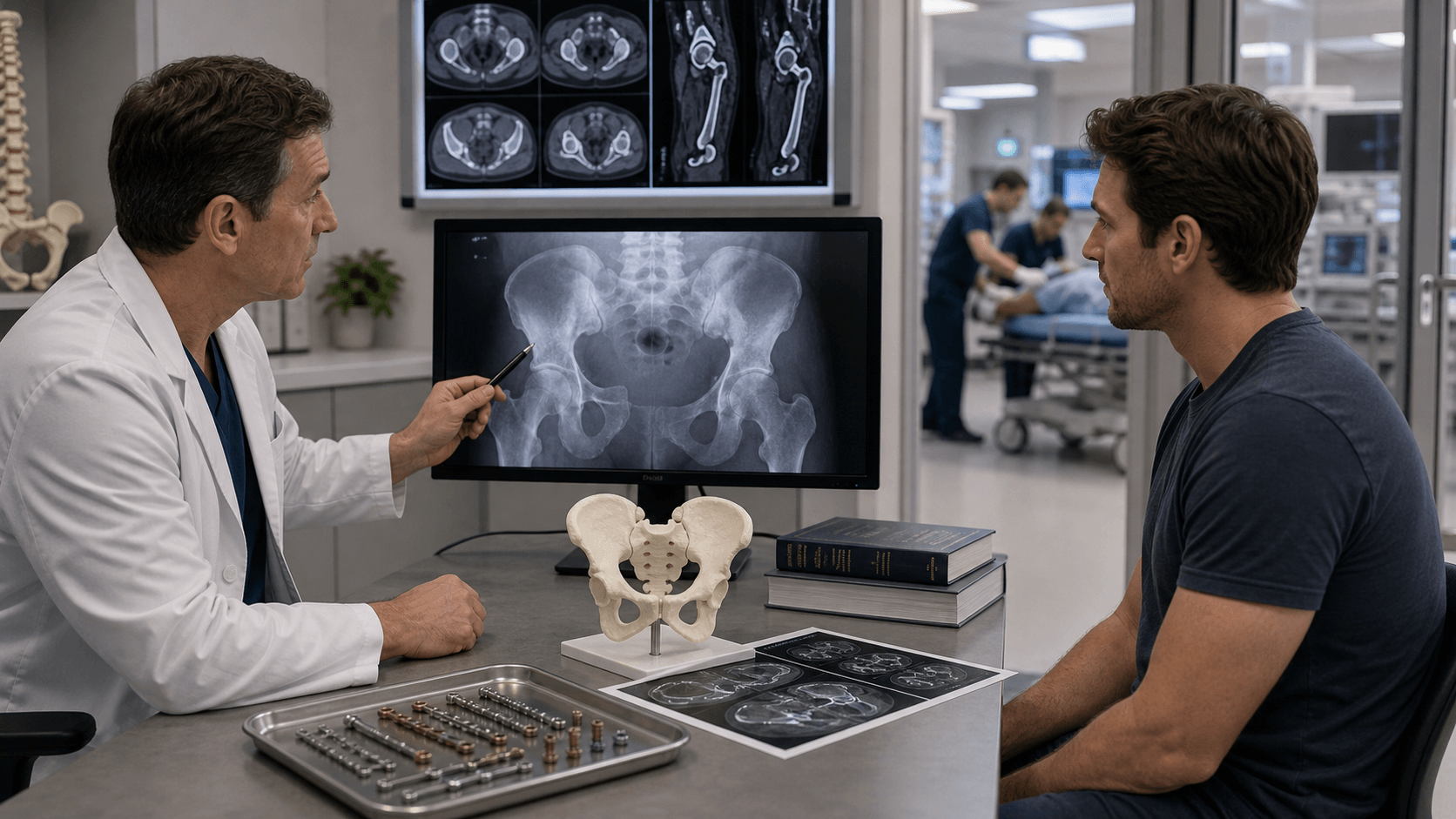 Acetabular fractures visual summary for Overview and Epidemiology