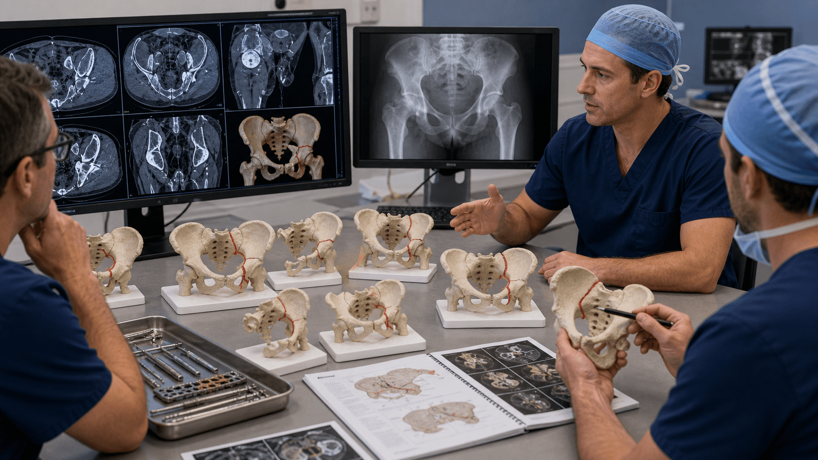 Acetabular fractures visual summary for Classification Systems