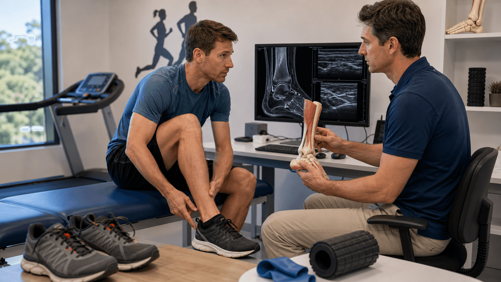 Achilles tendinopathy visual summary for Overview and Epidemiology