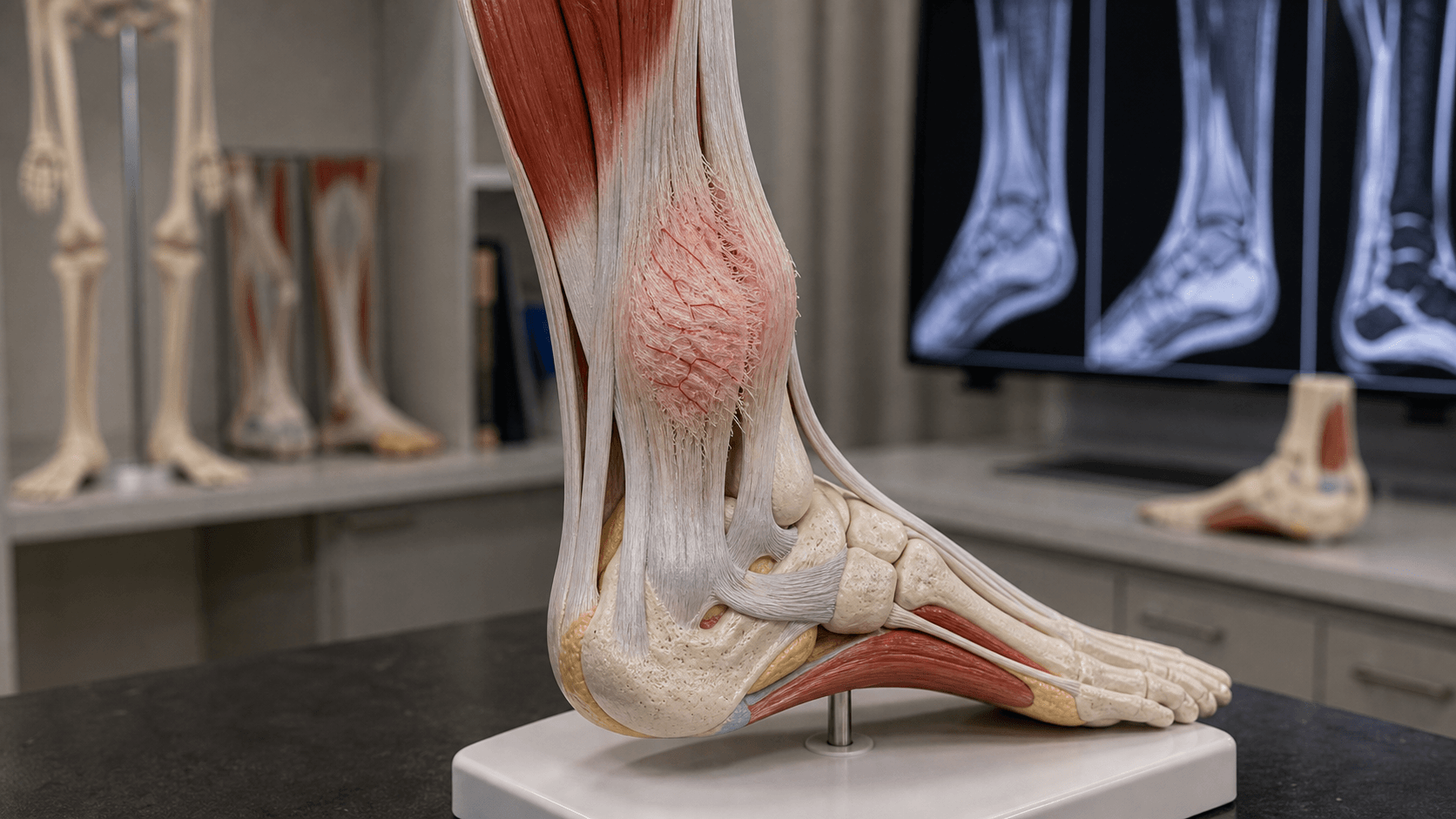 Achilles tendinopathy visual summary for Pathophysiology and Mechanisms