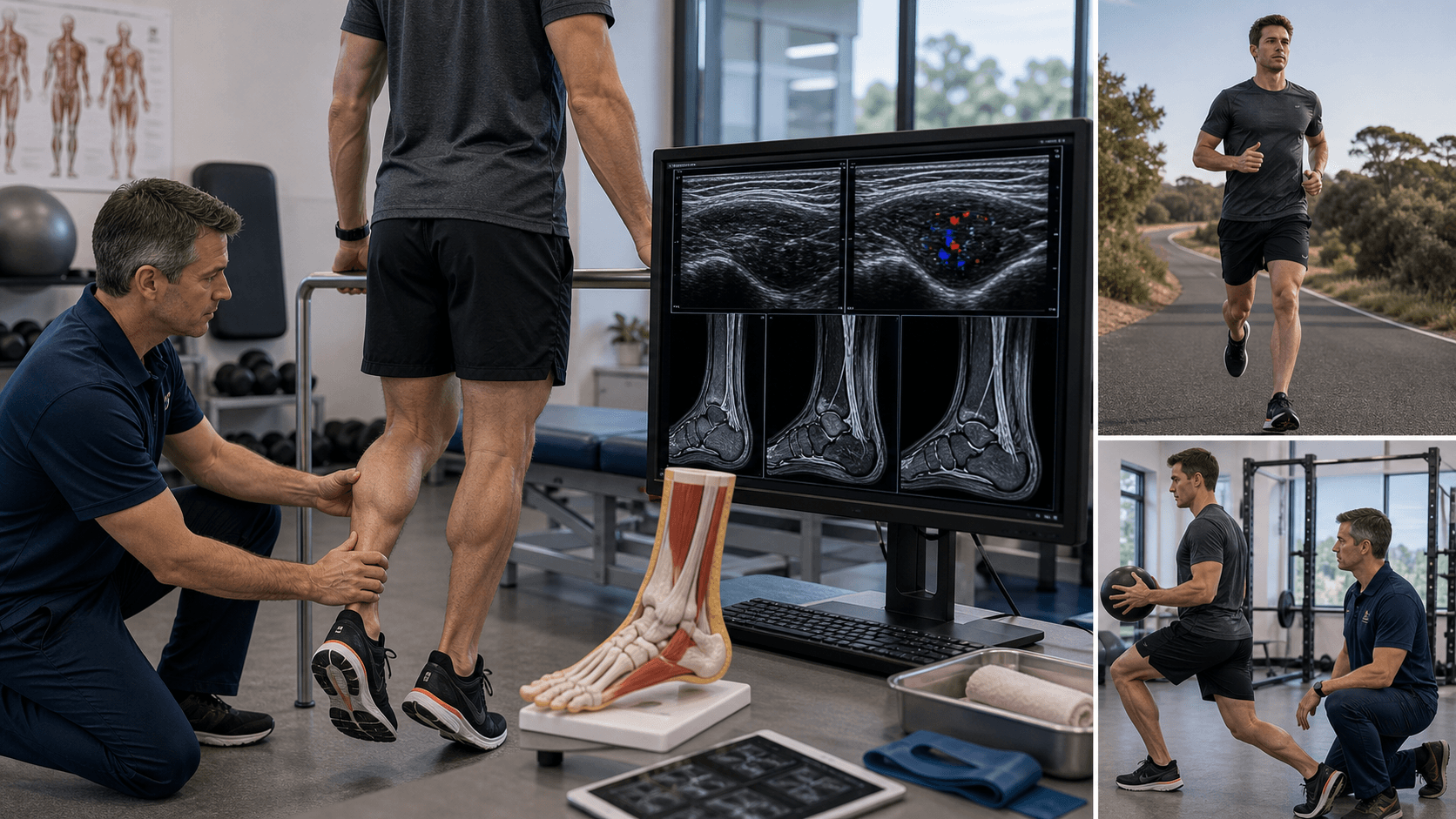 Achilles tendinopathy visual summary for Outcomes and Prognosis