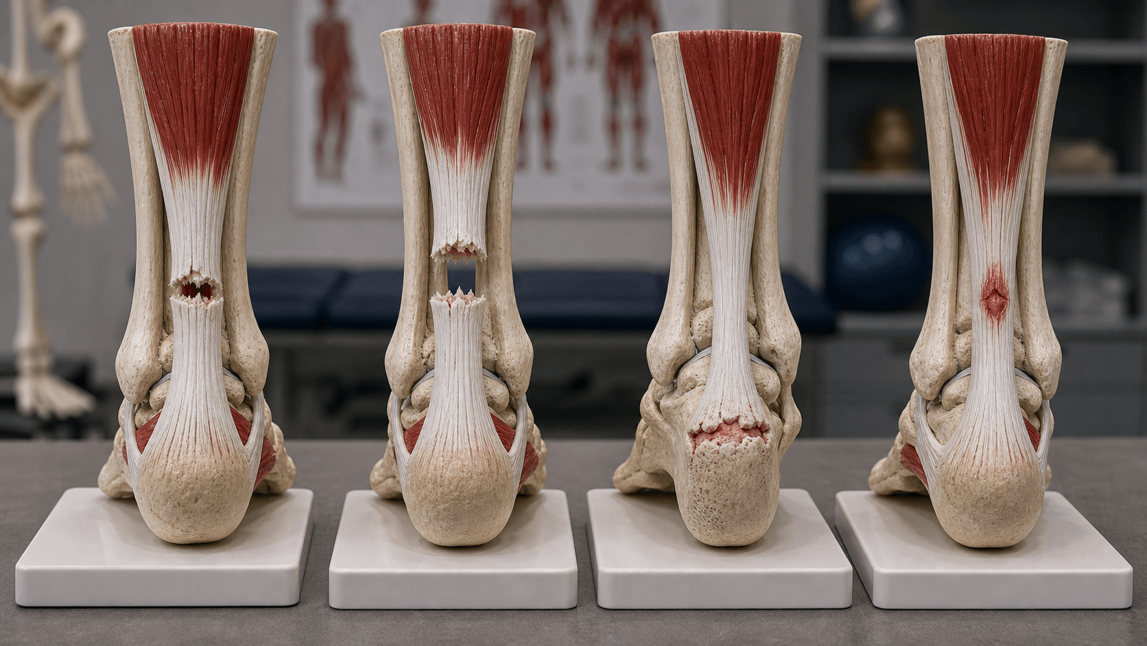 Achilles tendon rupture visual summary for Classification Systems