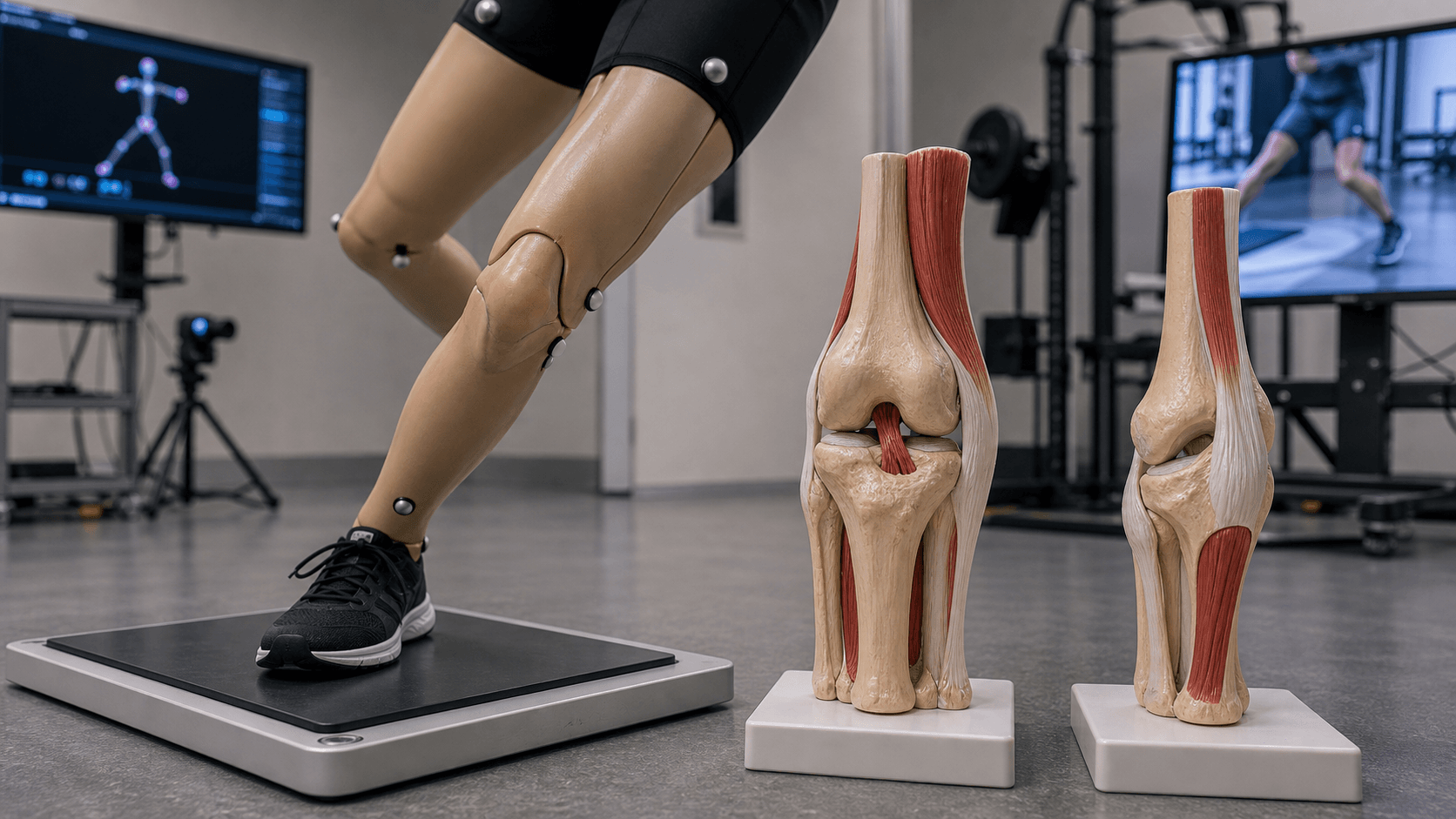 ACL injuries visual summary for Pathophysiology and Mechanisms