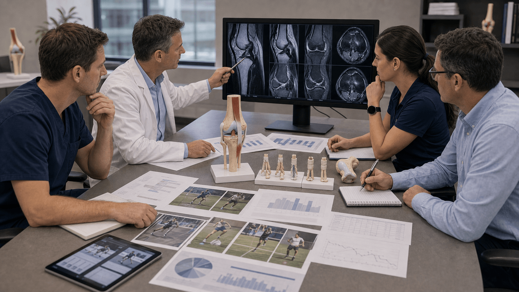 ACL injuries visual summary for Evidence Base and Key Studies