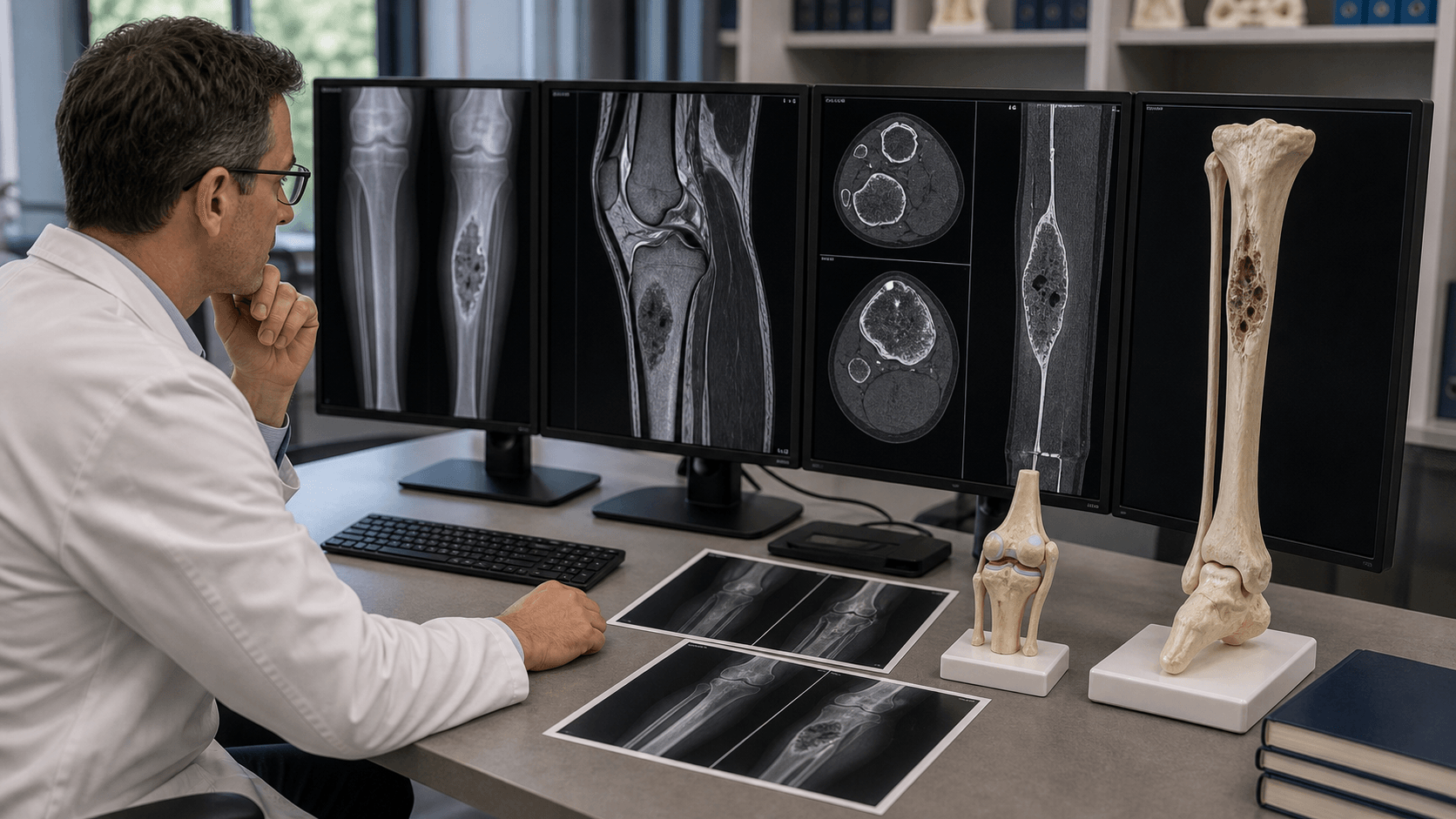 Adamantinoma visual summary for Clinical Imaging