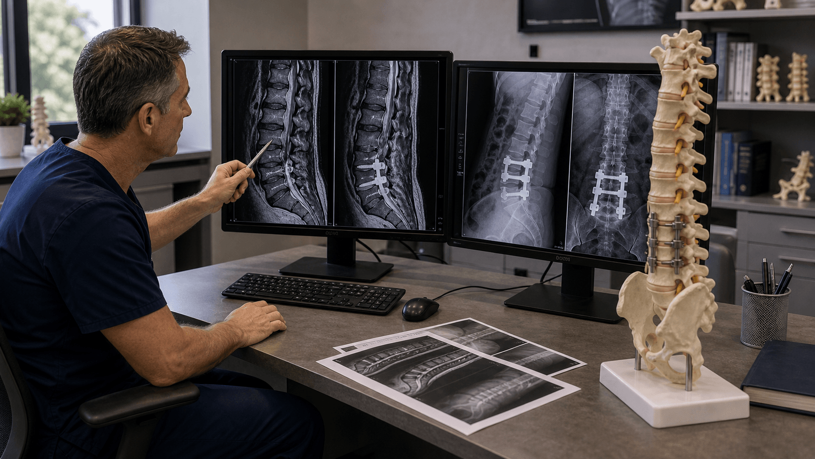 Adjacent segment disease visual summary for Clinical Imaging