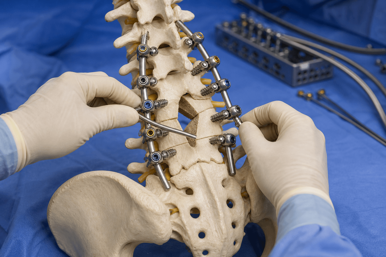 Osteotomy decision pathway concept on spine-pelvis surgical model