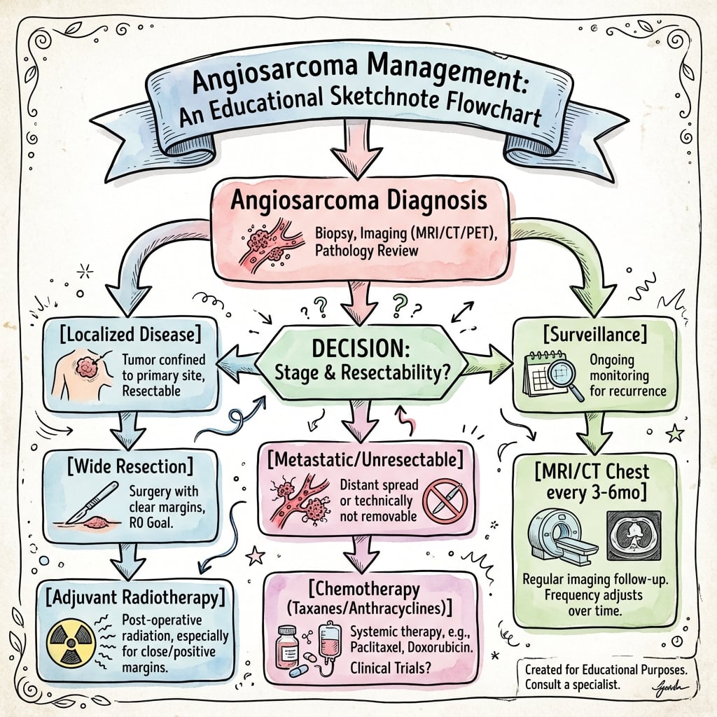 angiosarcoma management algorithm