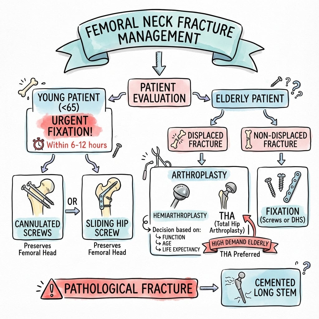 Basicervical Fracture Management Algorithm
