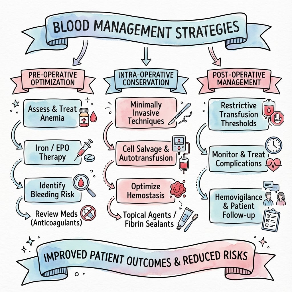 Management algorithm for Blood Management Strategies