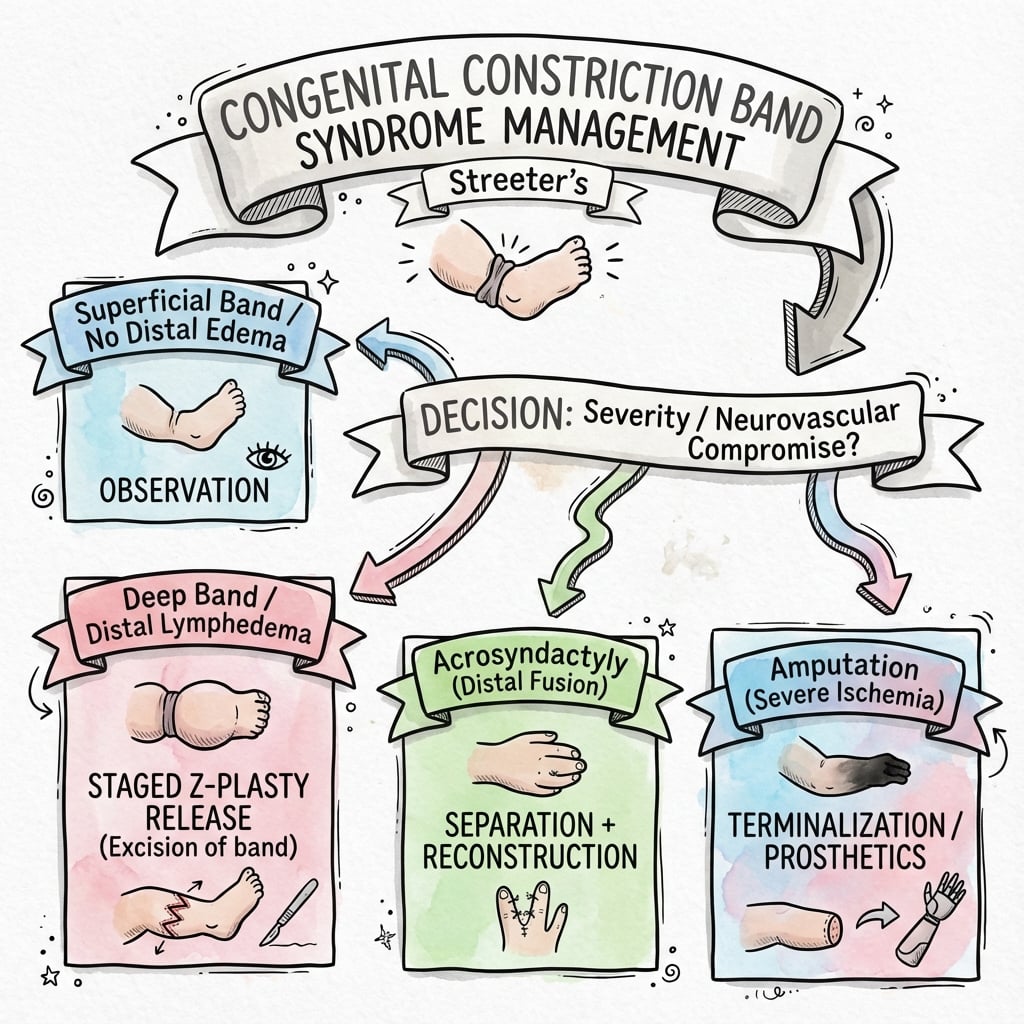 congenital constriction bands management algorithm