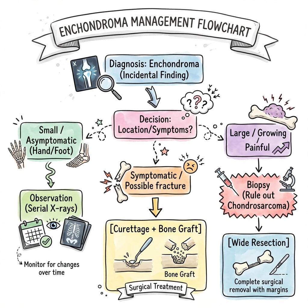 enchondroma management algorithm