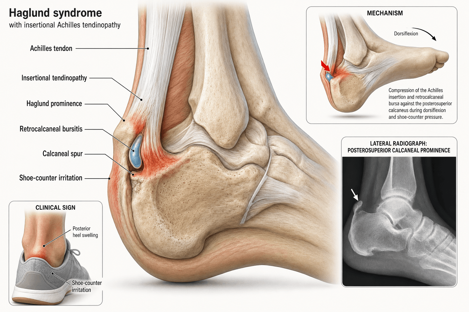 Haglund Syndrome and Insertional Achilles Tendinopathy