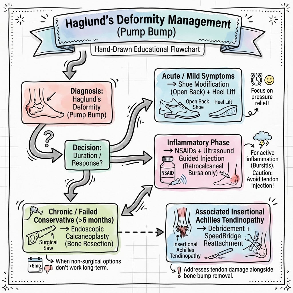 haglunds deformity management algorithm