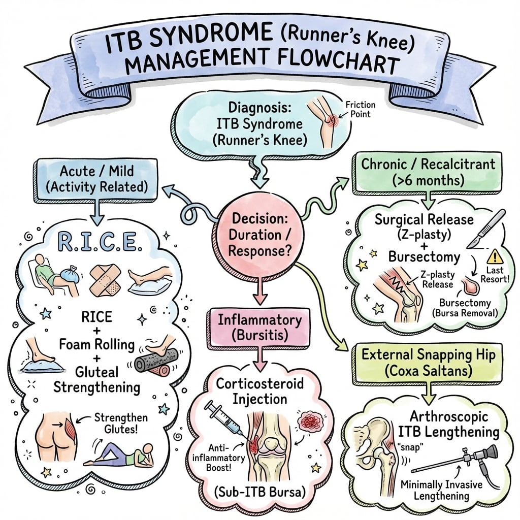 iliotibial band syndrome management algorithm