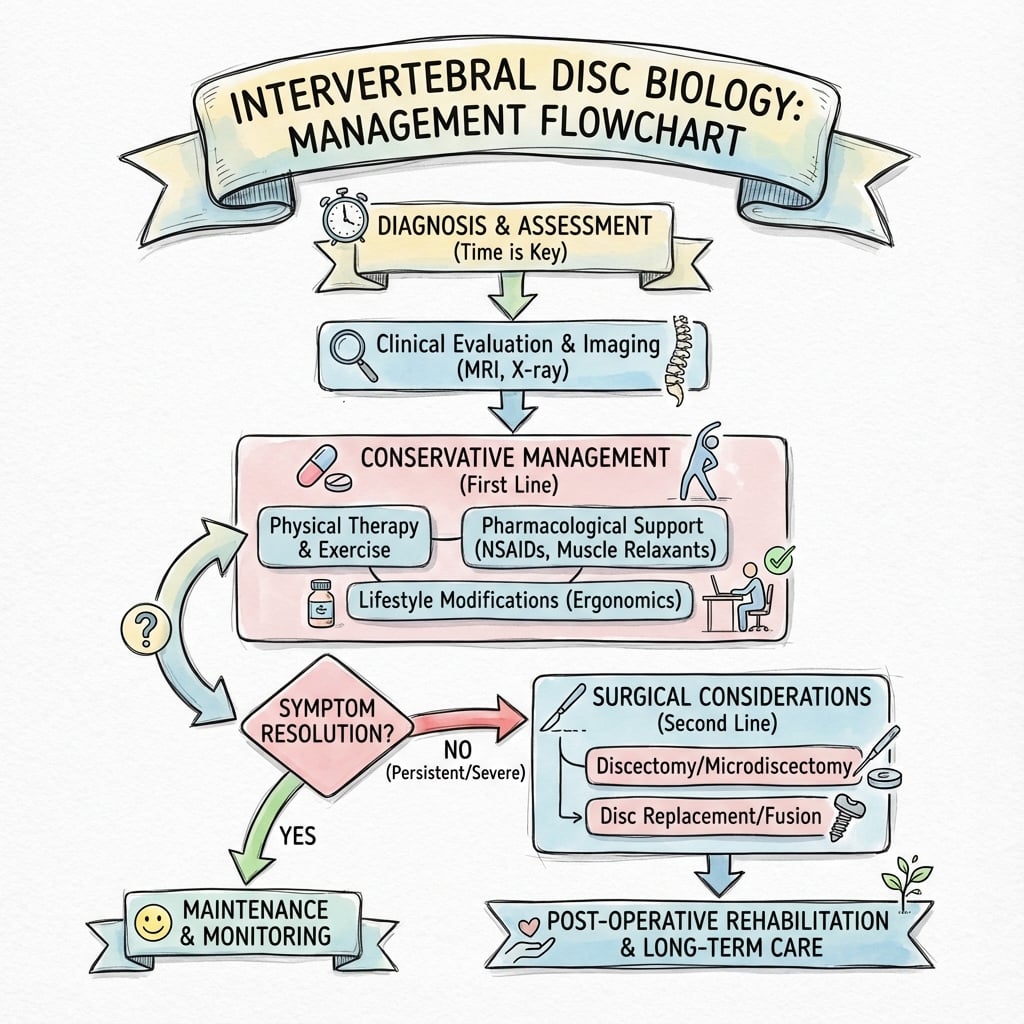 Management algorithm for Intervertebral Disc Biology