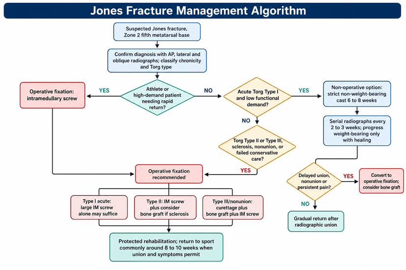 Modified Jones Method Jones Fractures | OrthoVellum
