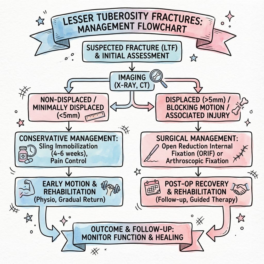 Lesser Tuberosity Fracture Management Algorithm