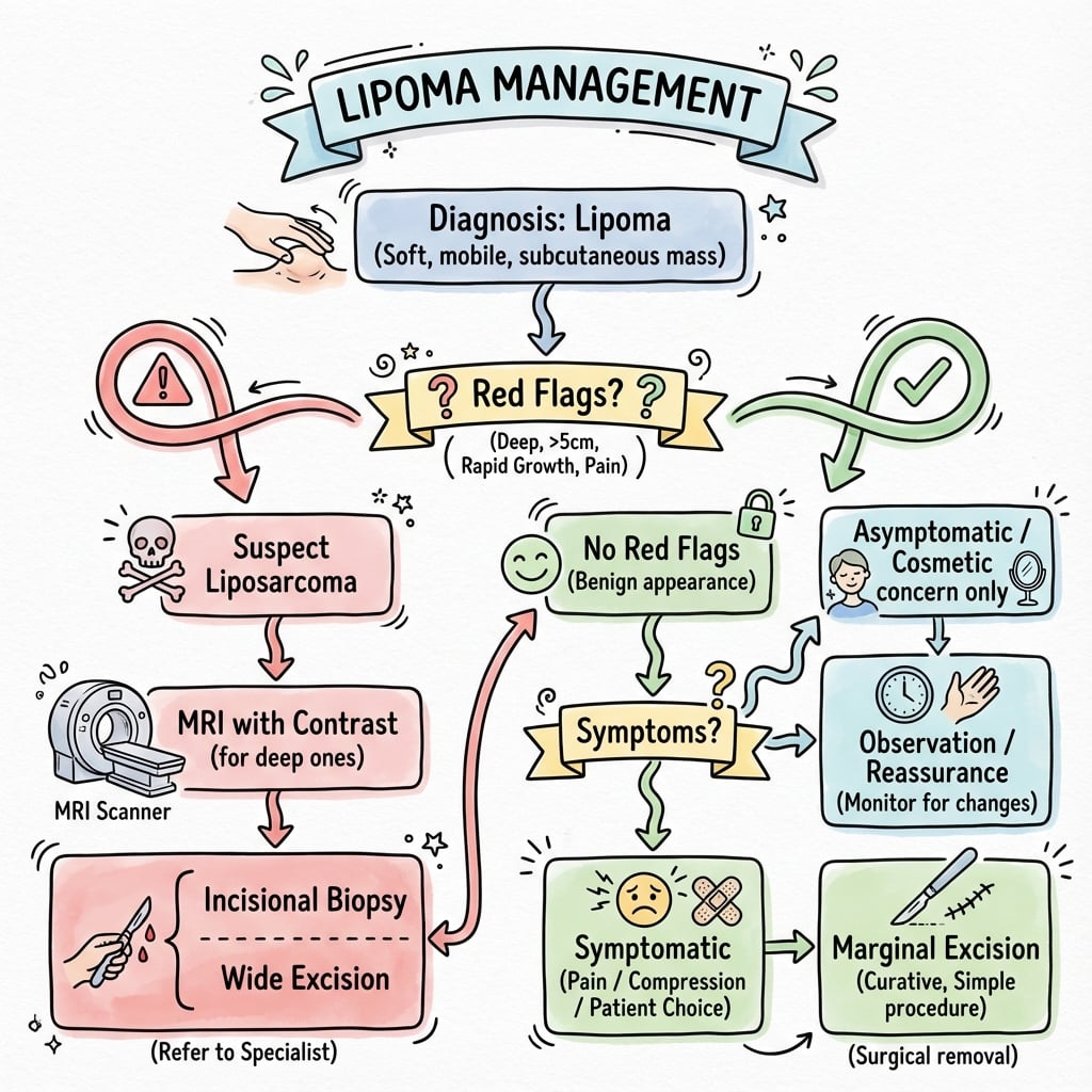 lipoma management algorithm