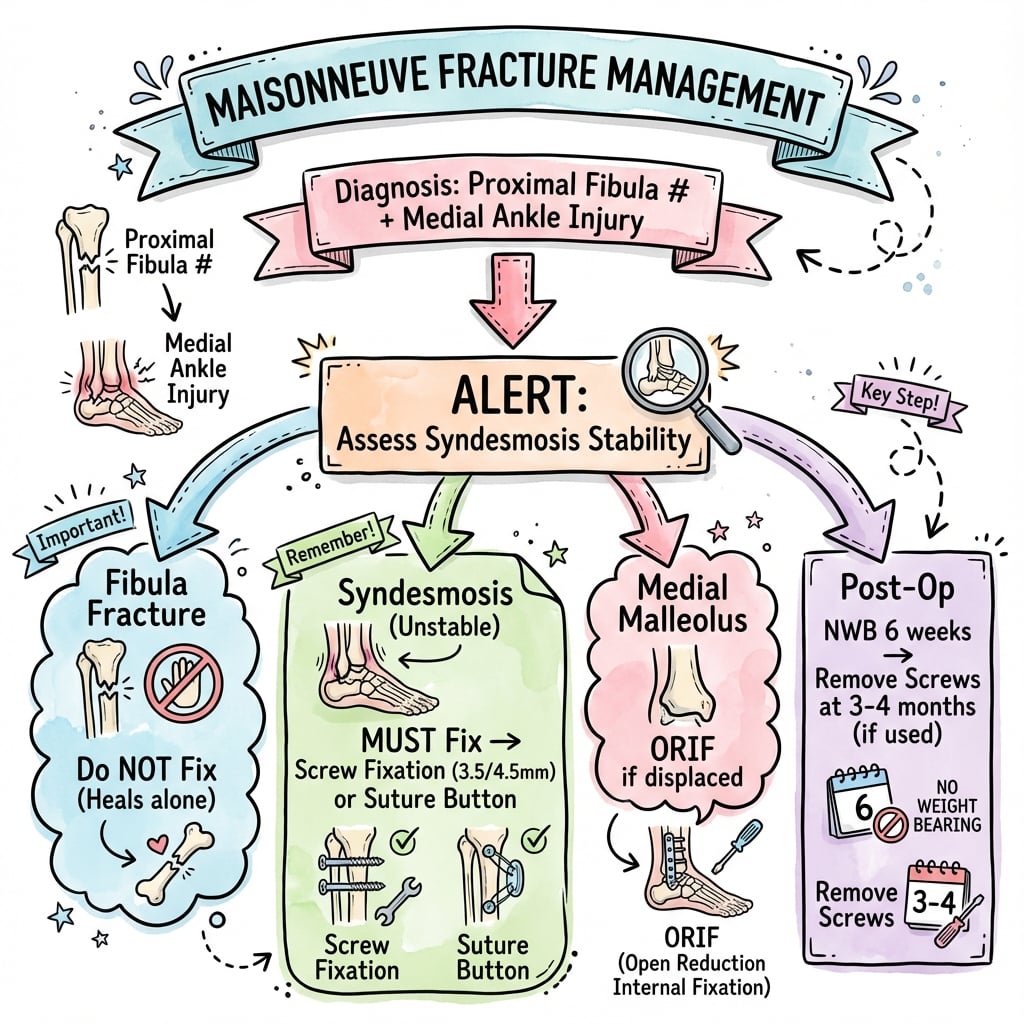 maisonneuve fractures management algorithm