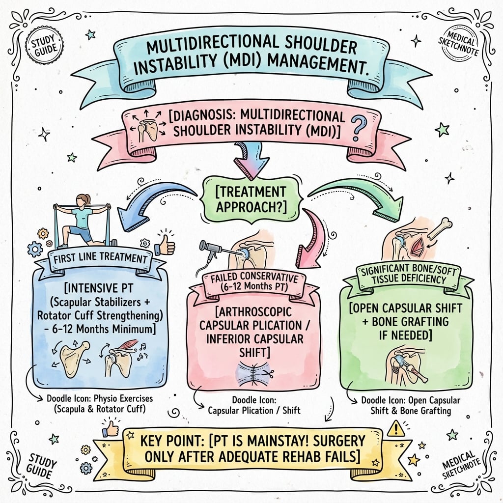 multidirectional instability management algorithm