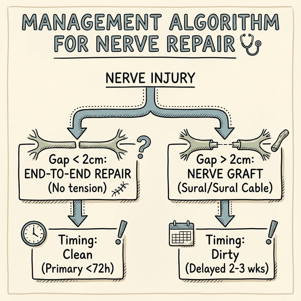 Nerve Repair Management Algorithm