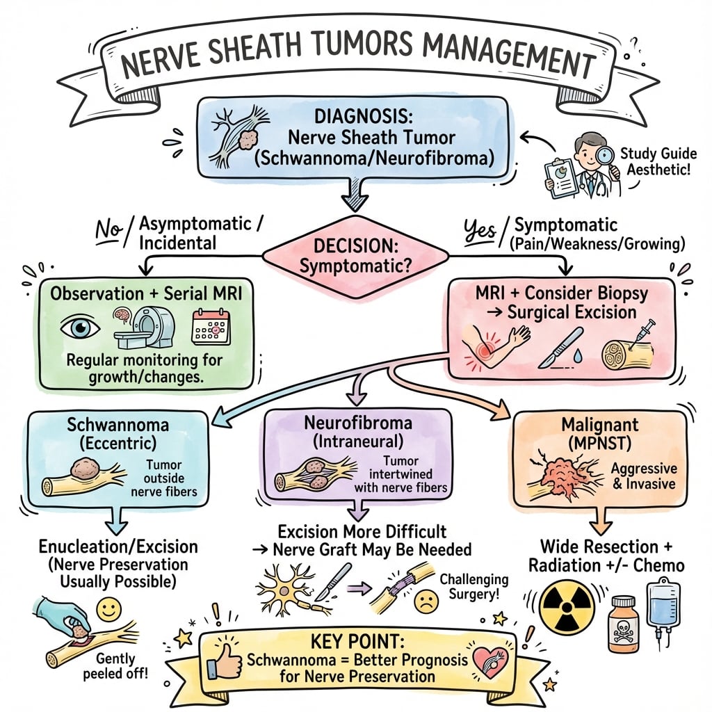 Management algorithm for Nerve Sheath Tumors