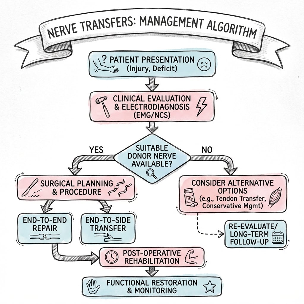 Management algorithm for Nerve Transfers