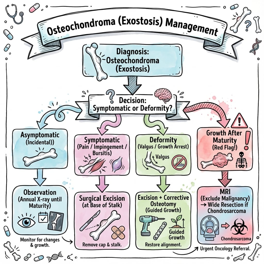 osteochondroma management algorithm