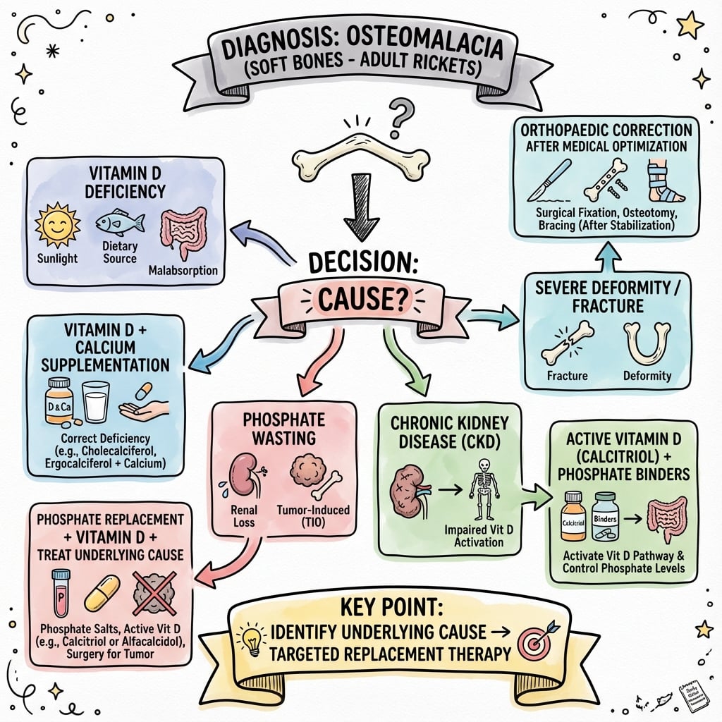 osteomalacia management algorithm