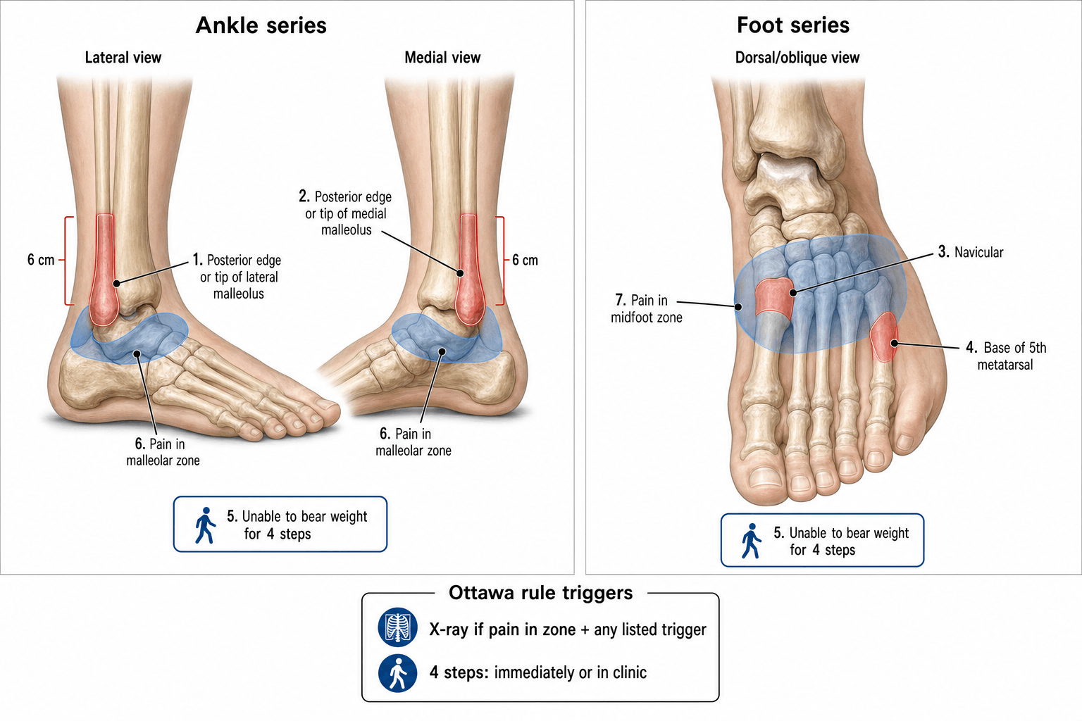 Ottawa Ankle and Foot Rules
