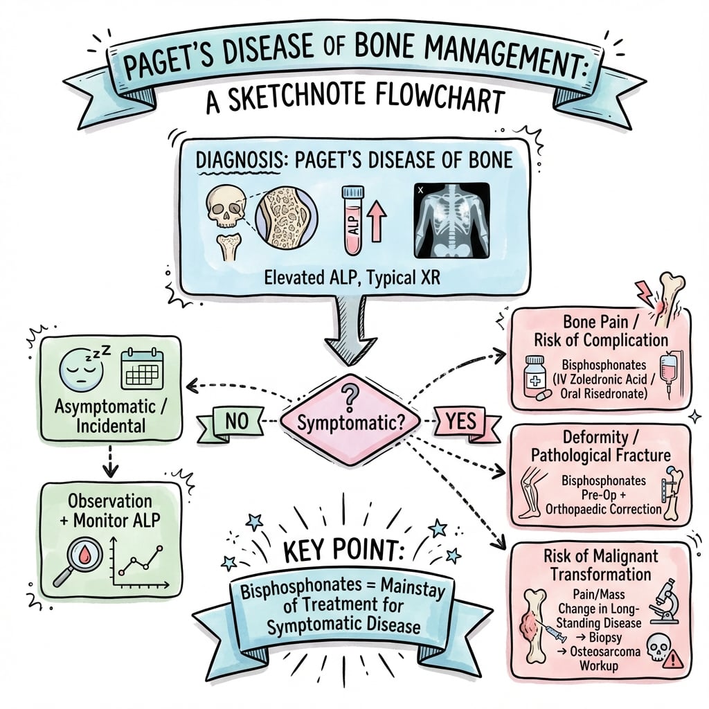 pagets disease bone management algorithm