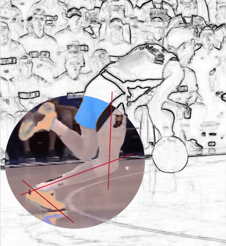 Push-off mechanism producing medial gastrocnemius tennis-leg injury